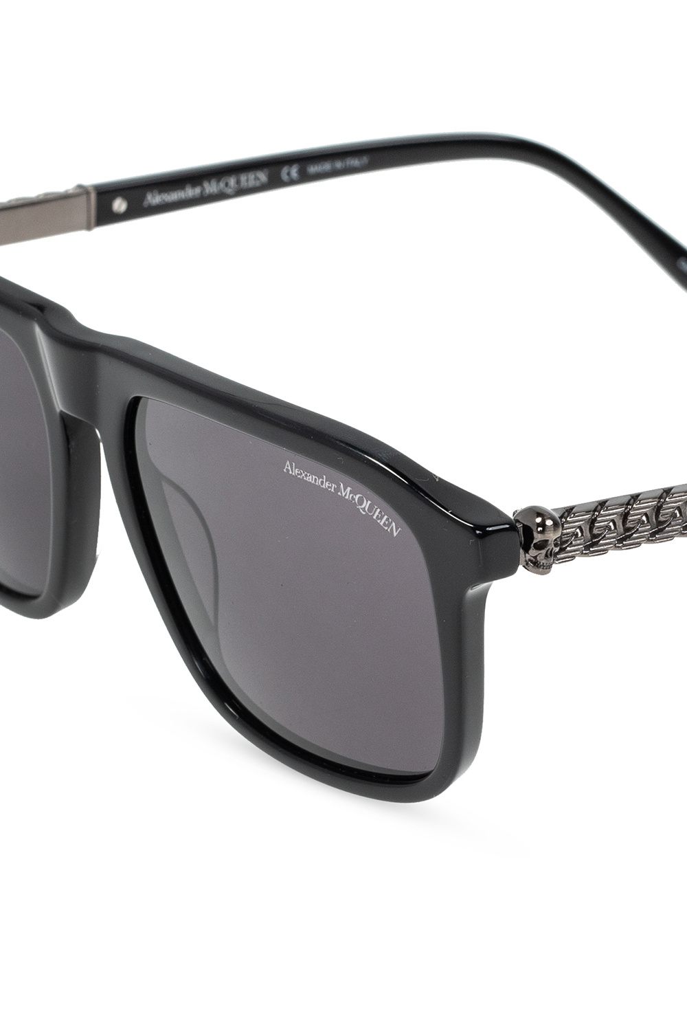 Alexander mcqueen glasses skull hotsell